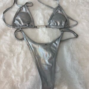 Silver SUPER Bikini Set